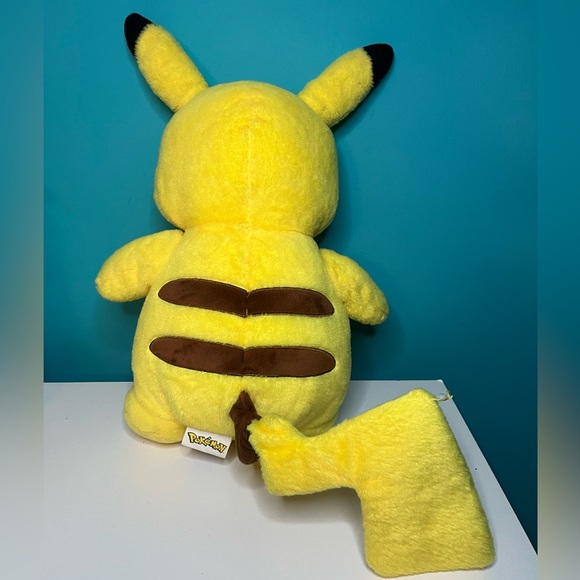 Build A Bear Workshop Pikachu Plush No Sound Pokemon Stuffed Animal - Picture 2 of 7